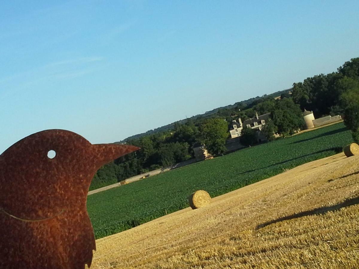 Au Grain D'Orge Echire Exterior foto