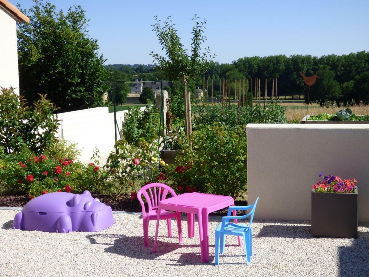 Au Grain D'Orge Echire Exterior foto